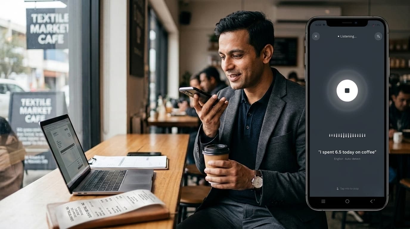 Cover image for the Voxpense article "Voice AI Expense Tracker for Freelancers"