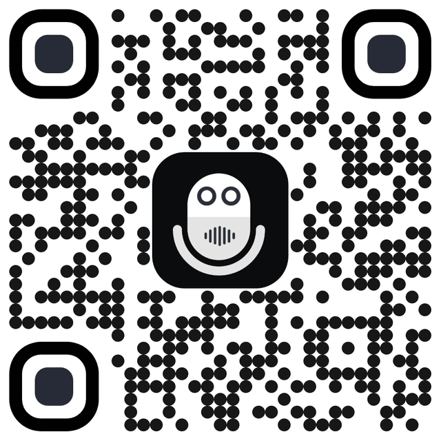 QR code to download the Voxpense expense tracker app on Google Play