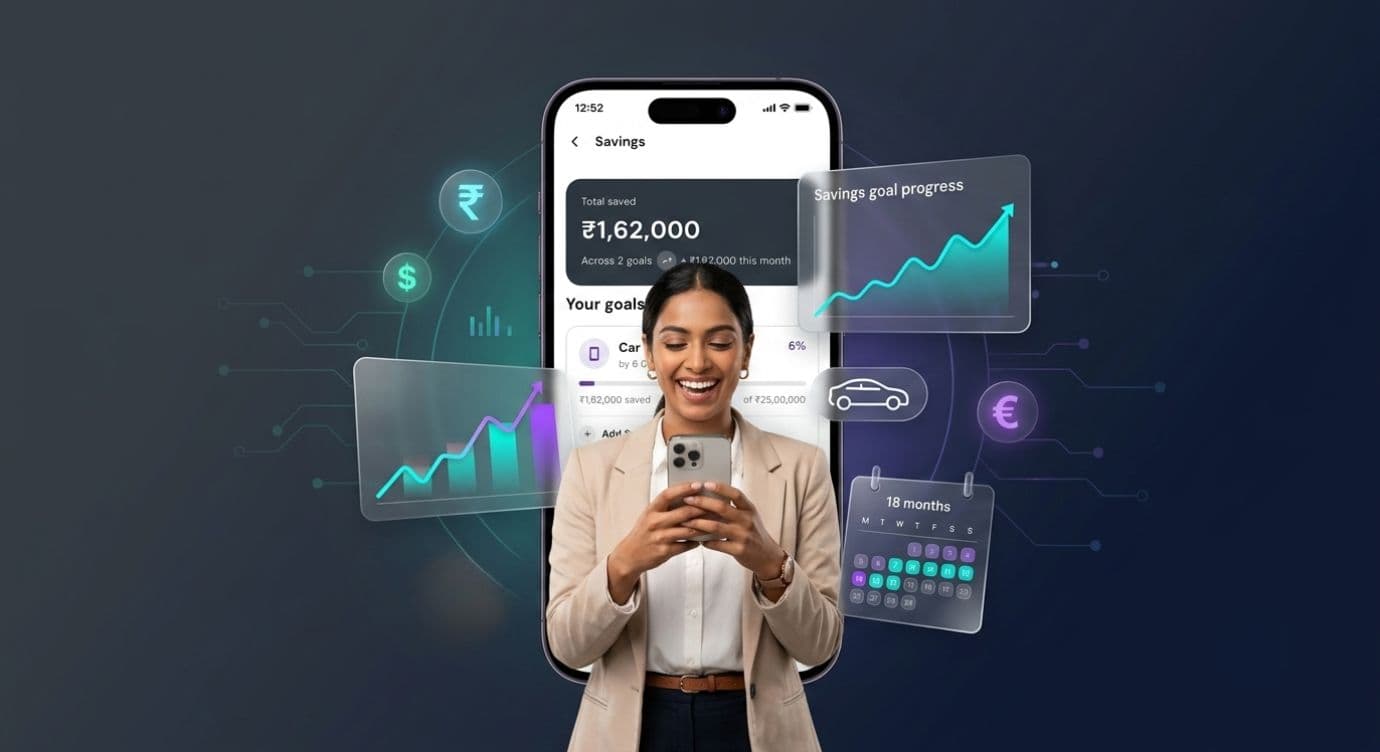 Cover image for the Voxpense article "Achieve Savings Goals with Automated Money Management"