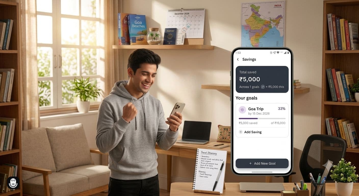 Cover image for the Voxpense article "Micro Savings App: Reach Your Short-Term Goals Faster"